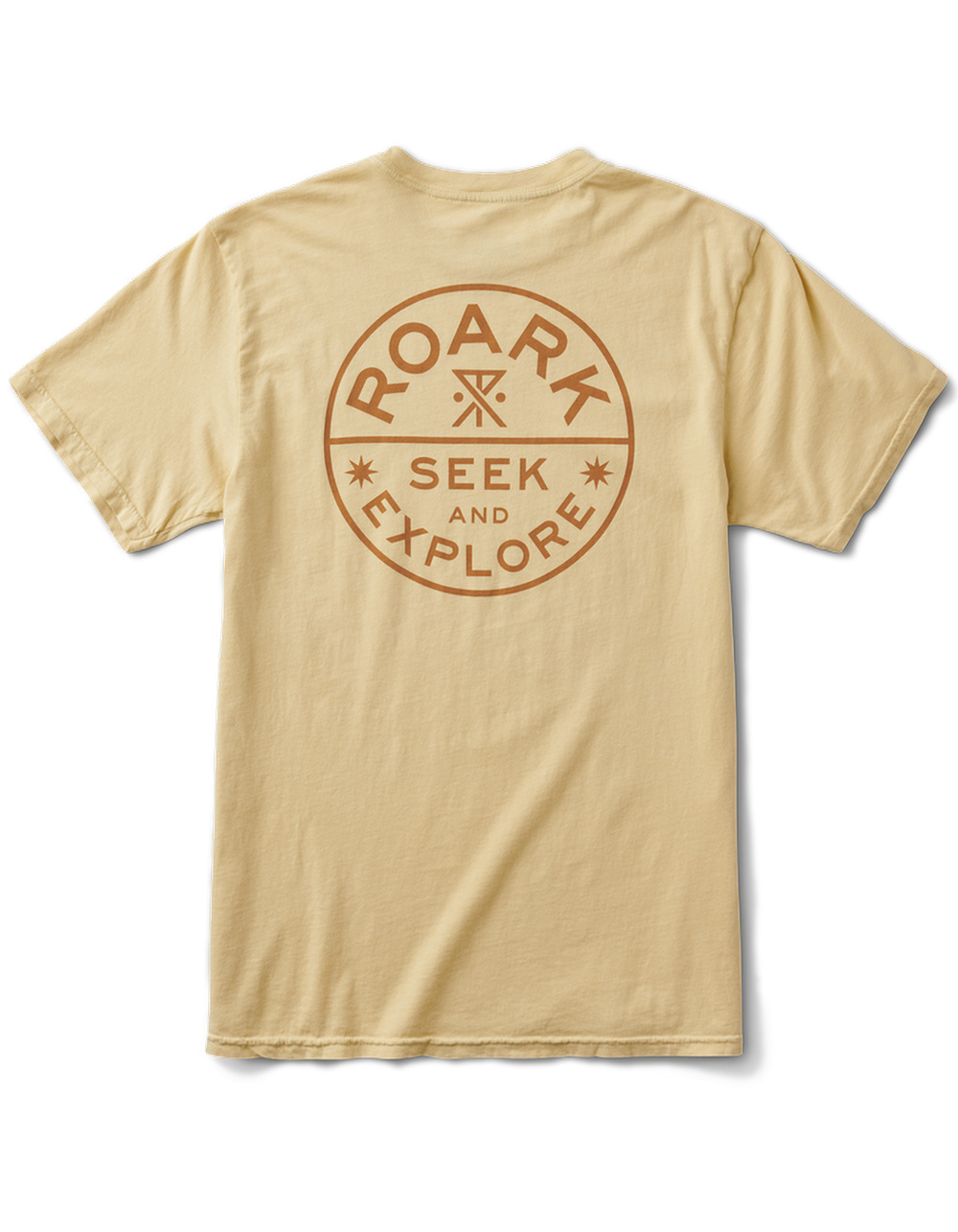 ROARK Seek & Explore Signet Premium Mens Tee - YELLOW