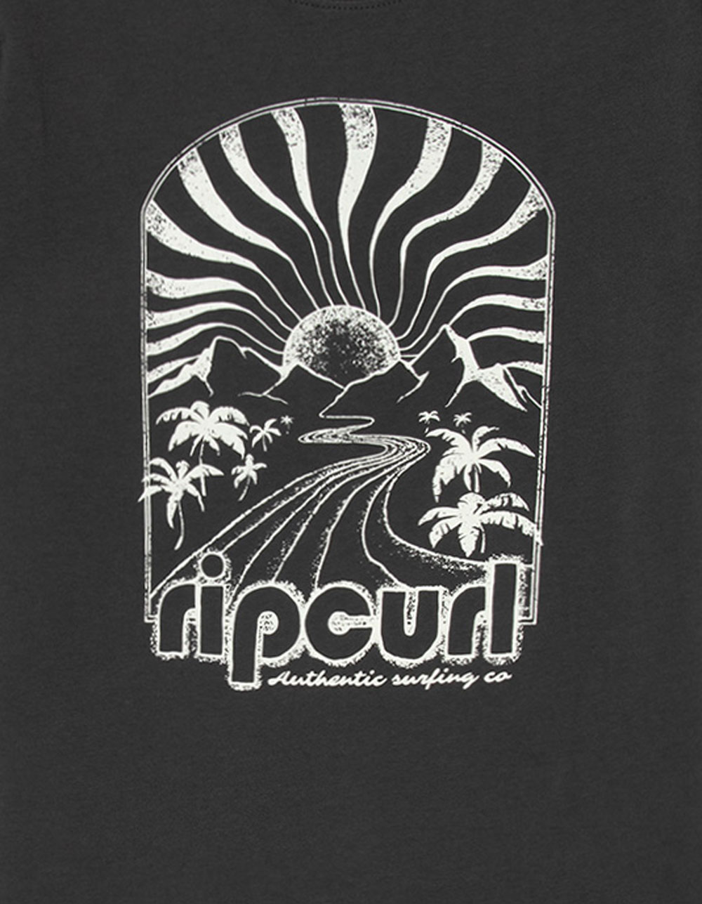 RIP CURL Radiant Girls Tee - WASHED BLACK