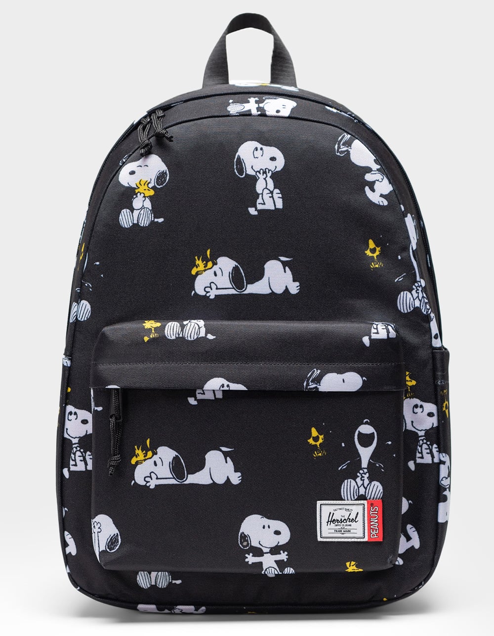 HERSCHEL SUPPLY CO. x Peanuts Snoopy And Woodstock Classic Backpack - SNOOPY WOODSTOCK BLACK