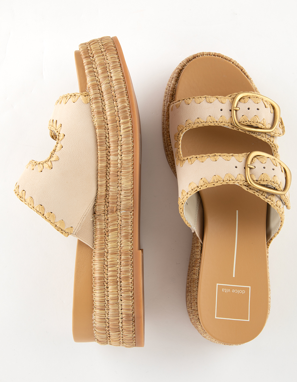 Dolce Vita Women's Wanika Sandal - Platform Heel, Synthetic Rubber Sole, Imported