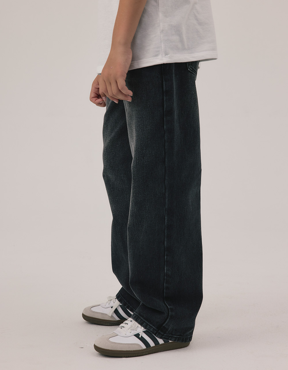 RSQ Boys Loose Jeans - WASHED BLACK
