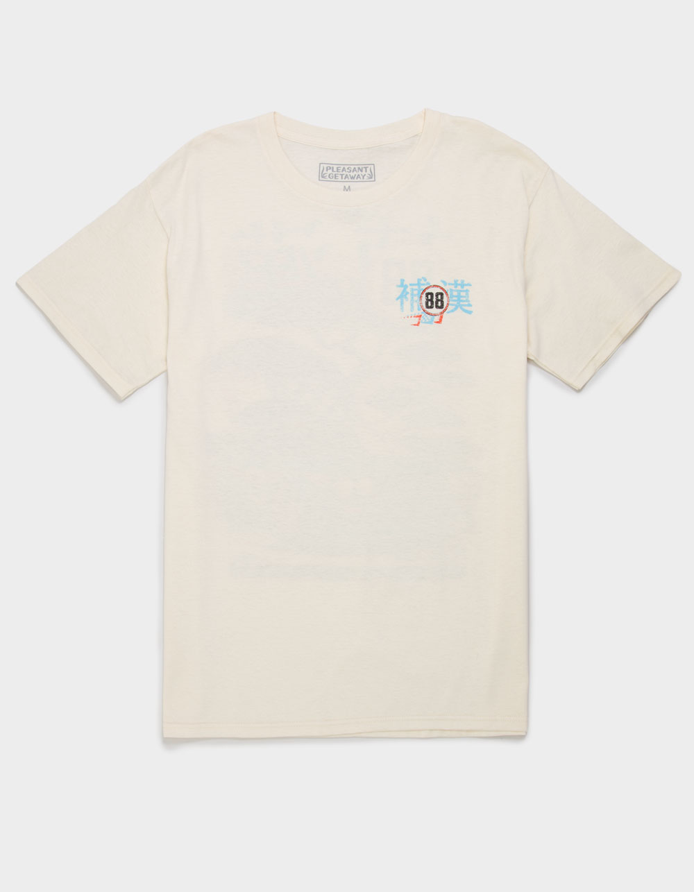 PLEASANT GETAWAY Electric Street Mens Tee - CREAM