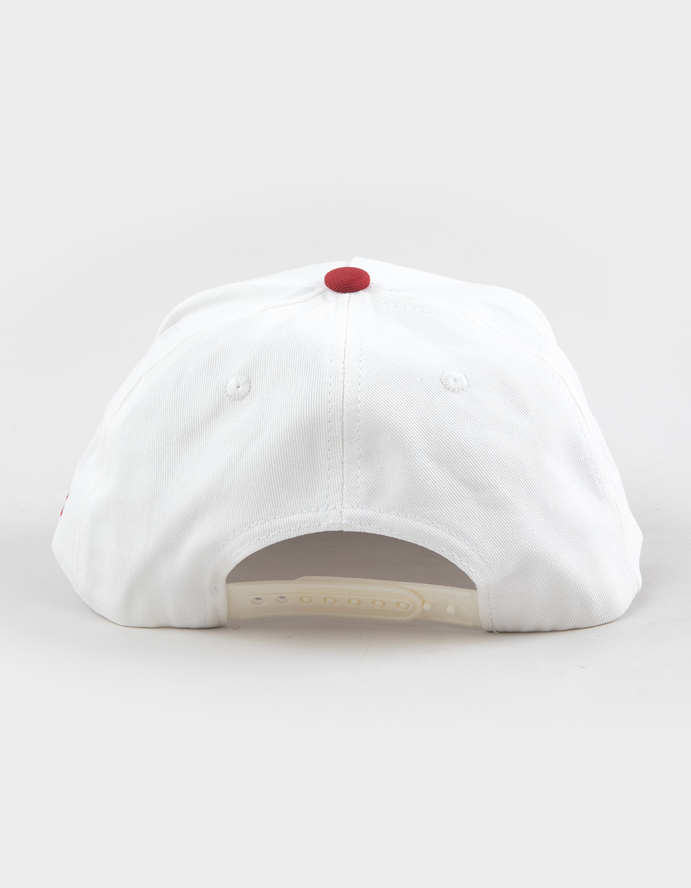 LOCAL BEACH Girls Love Outlaws Womens Snapback Hat - RED/WHITE