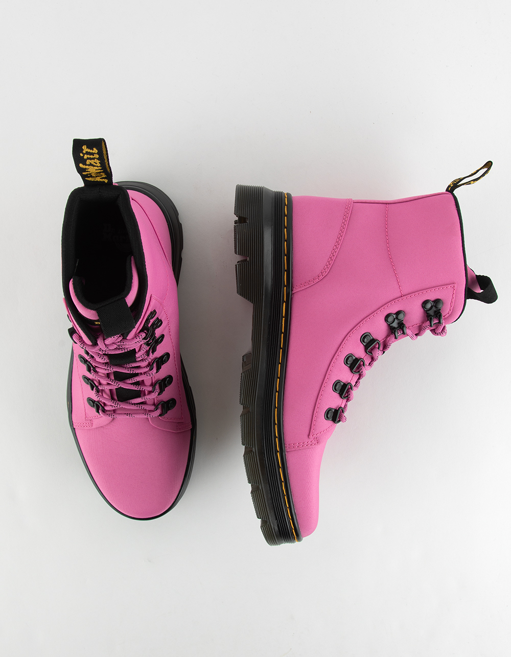 DR. MARTENS Combs Poly Twill Womens Boots - PINK | Tillys