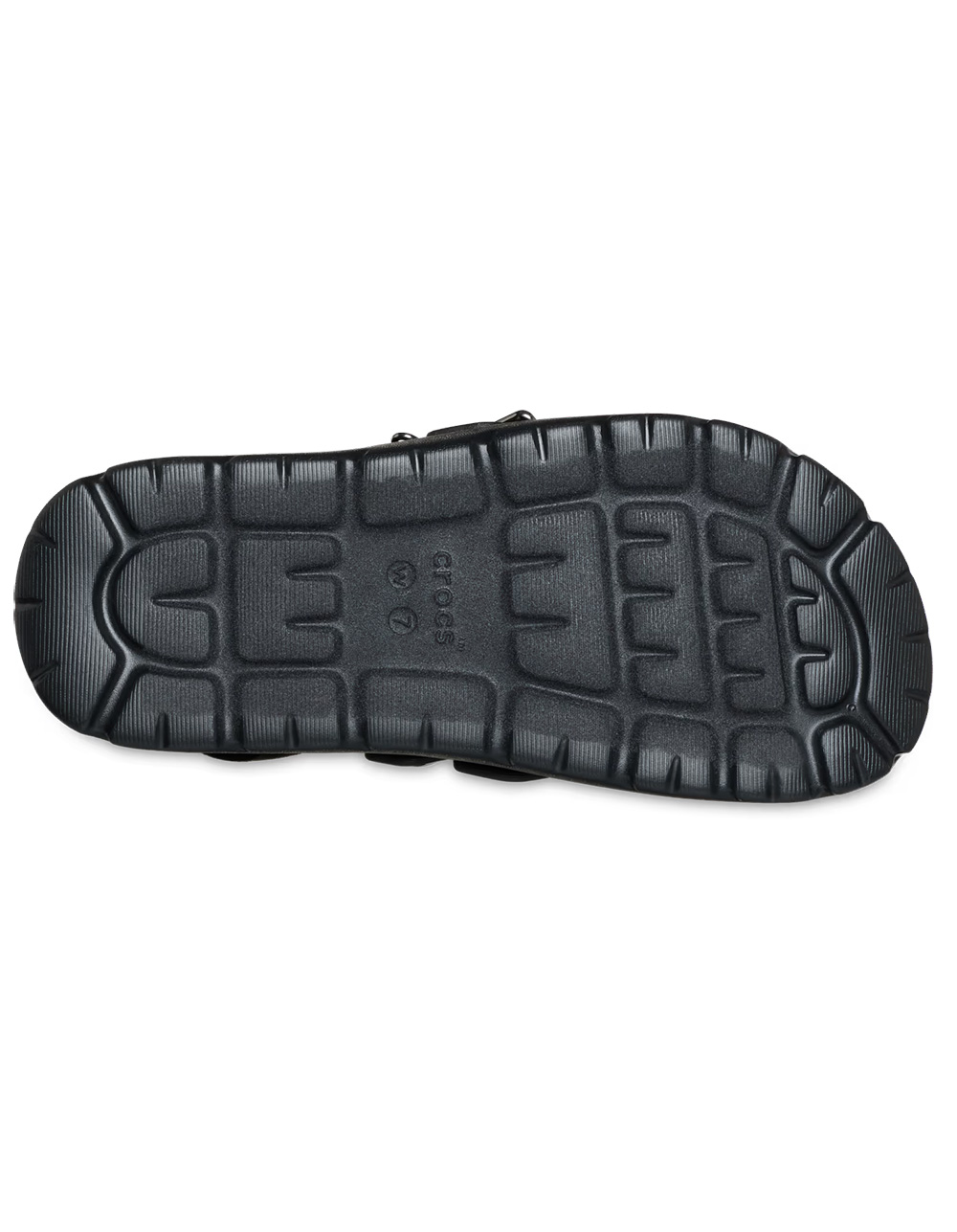 CROCS Loaferette Womens Clogs - BLACK