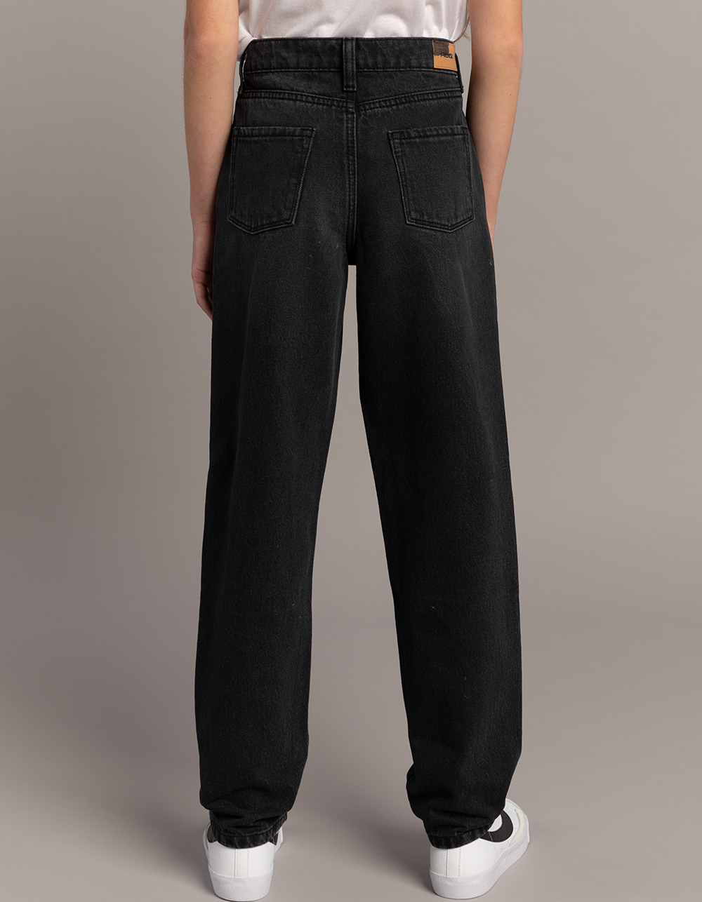 RSQ Girls High Rise 90's Jeans - WASHED BLACK