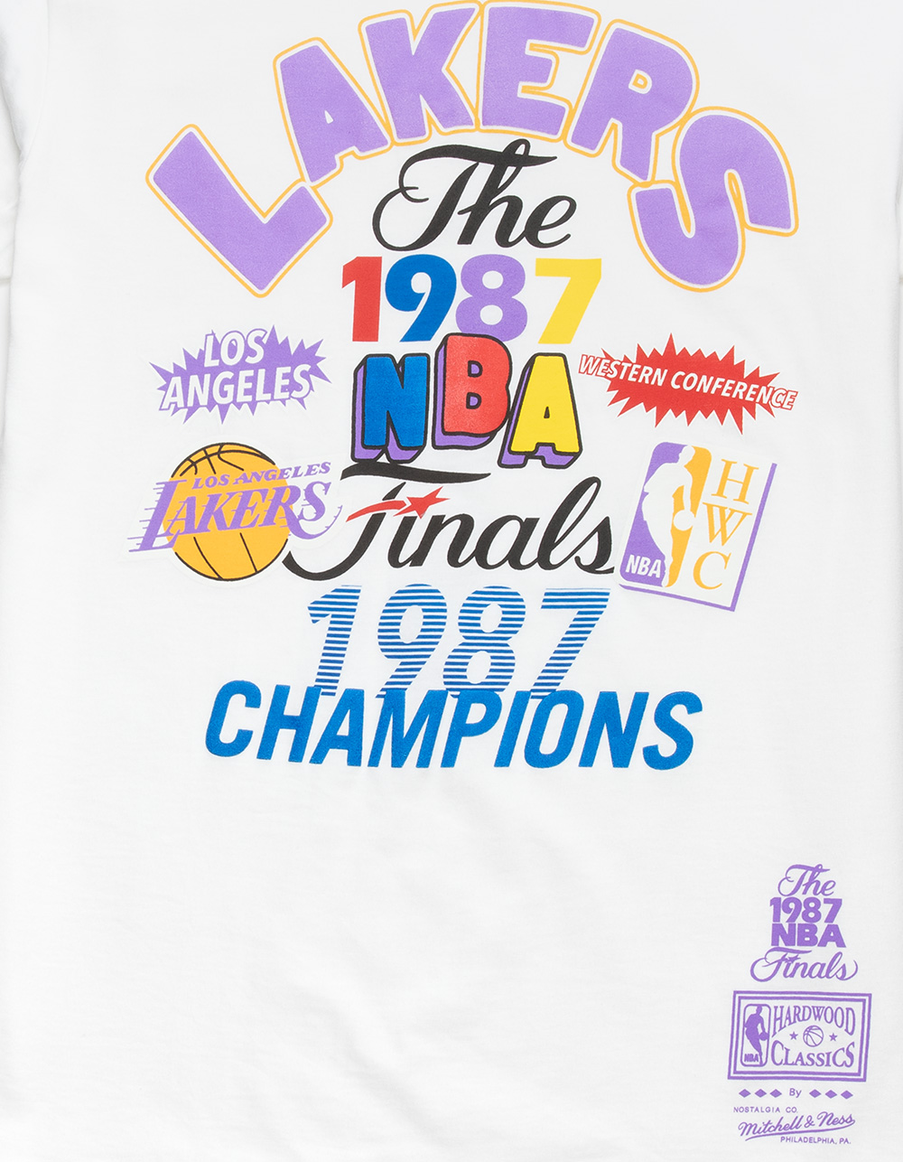 Los Angeles Lakers 1987 NBA Finals Champions Mitchell & Ness Dynasty H –  hatdreams