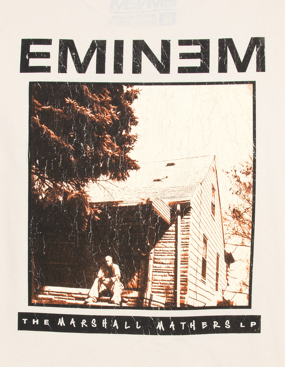 EMINEM Mens Boxy Tee - OFF WHITE