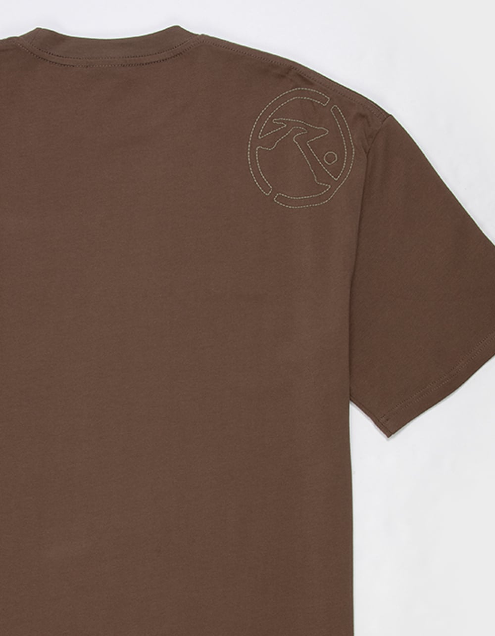 RUSTY Hoodus Mens Tee - BROWN