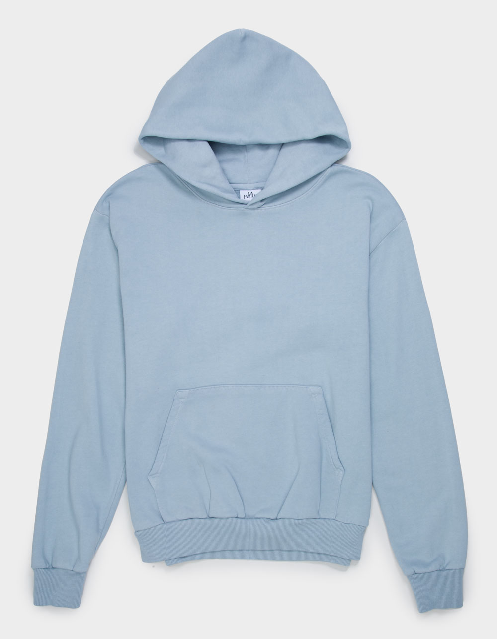 LA FAMILIA Born Sinner Mens Hoodie - LIGHT BLUE