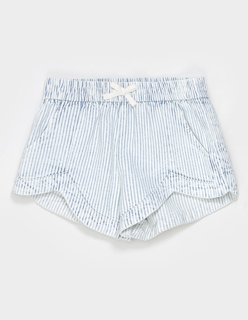 BILLABONG Mad For You Girls Stripe Shorts - BLUE COMBO