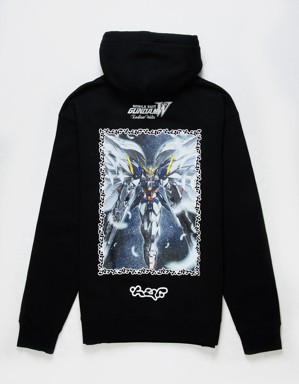HUF x Gundam Gundam Wing Mens Hoodie BLACK Tillys