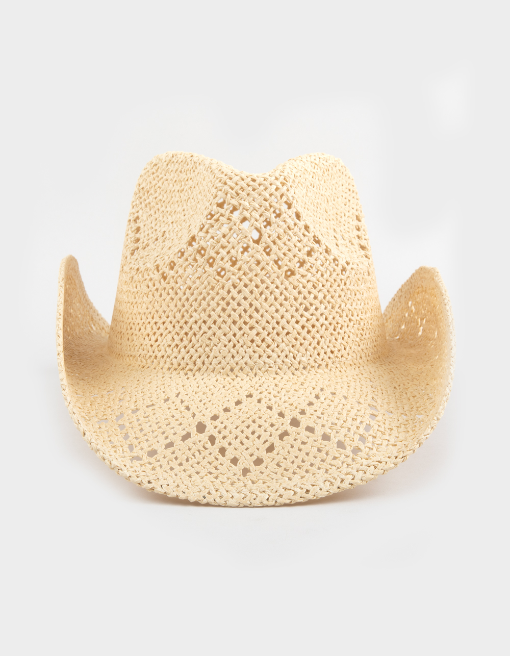 Straw Womens Cowboy Hat - NATURAL