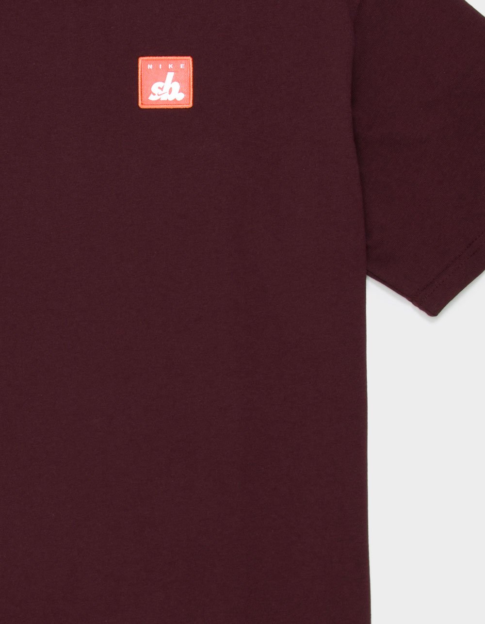 NIKE SB Skate Mens Tee - BURGUNDY