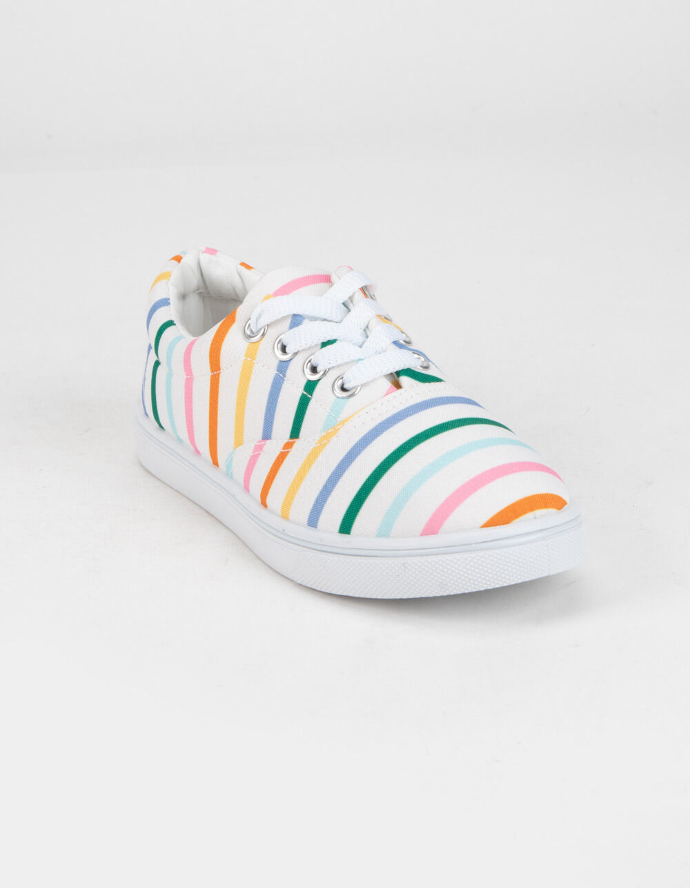 OLIVIA MILLER Stripe Girls Sneakers - RAINBOW | Tillys