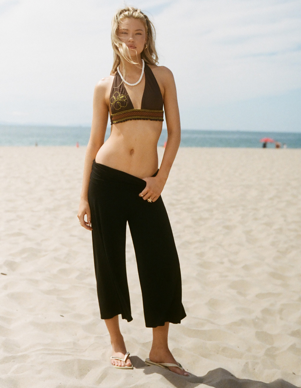 FULL TILT Womens Low Rise Gaucho Pants