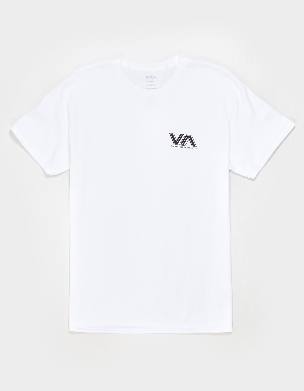 RVCA Double VA Mens Tee - WHITE