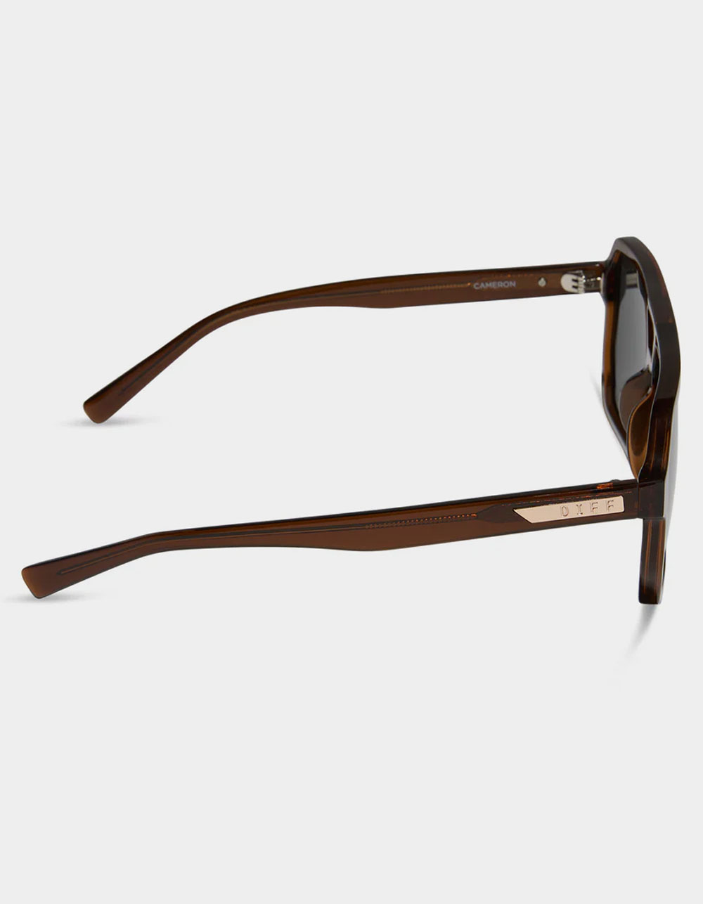 DIFF EYEWEAR Cameron Polarized Sunglasses - WHISKEY