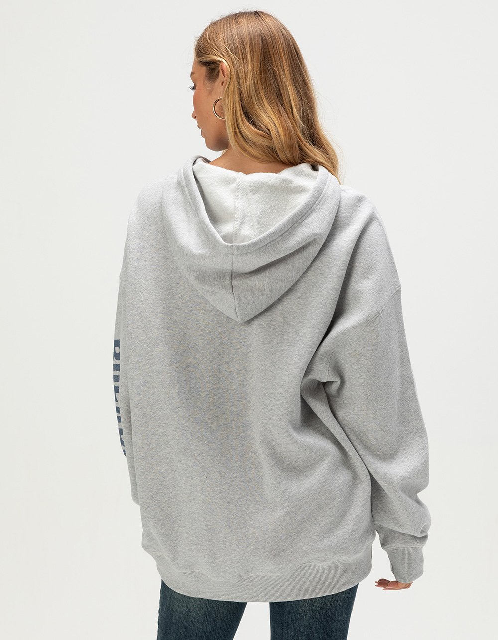 BILLABONG Vivid Womens Oversized Hoodie - HEATHER GRAY