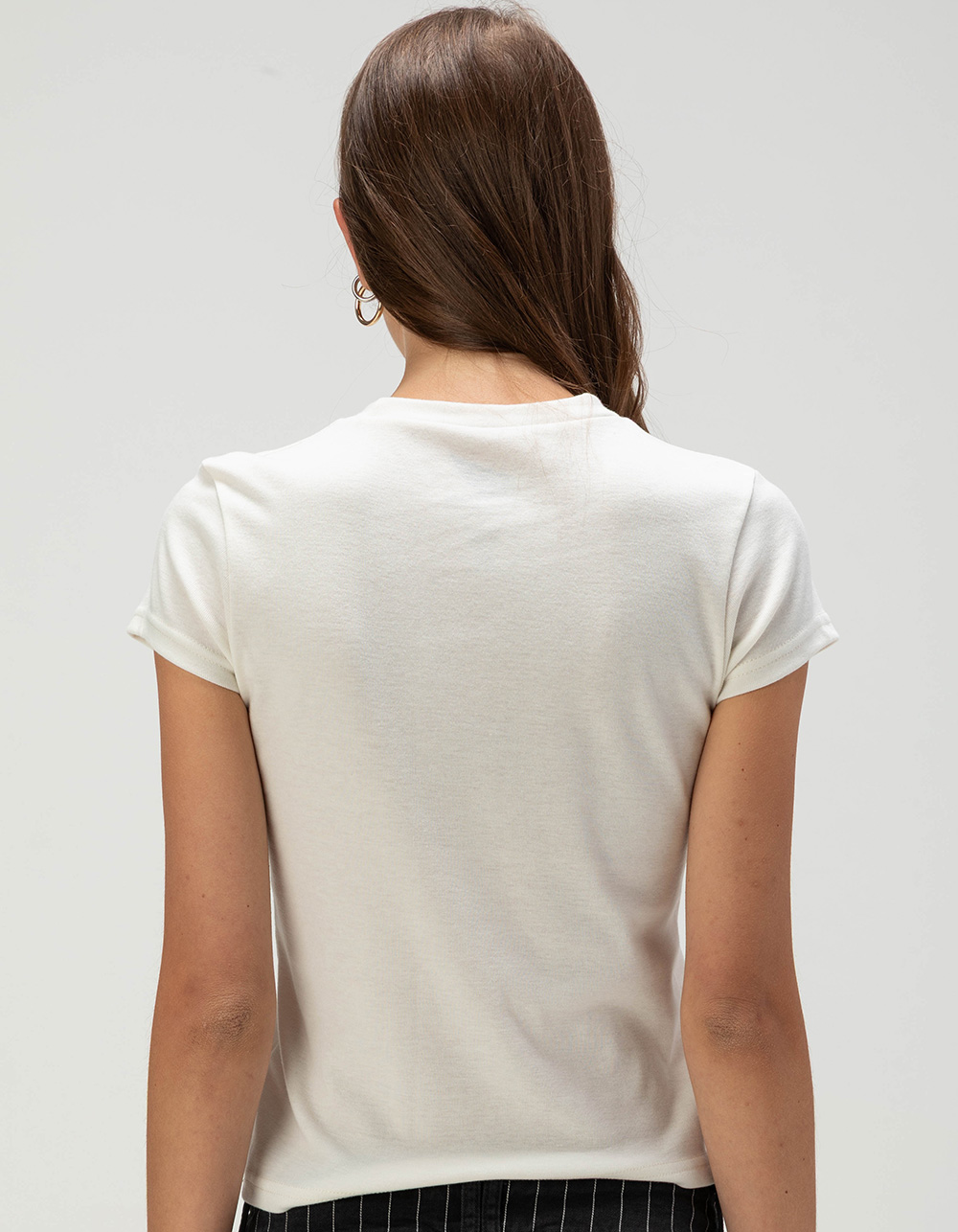 HONDA Race Tuned Womens Baby Tee - NATURAL