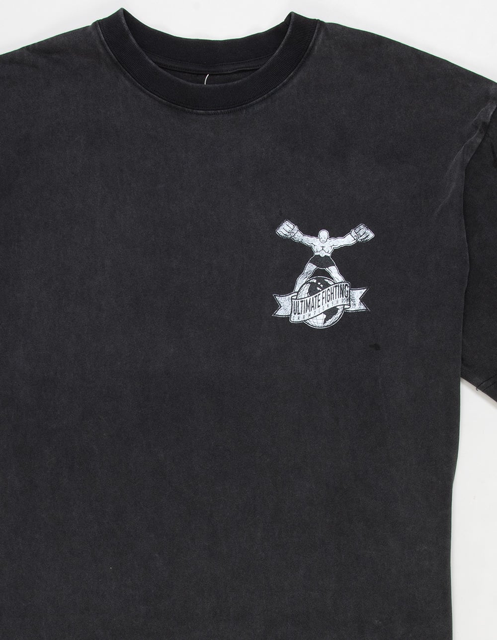 UFC Ulti-Man Cracked Mens Boxy Tee - WASHED BLACK