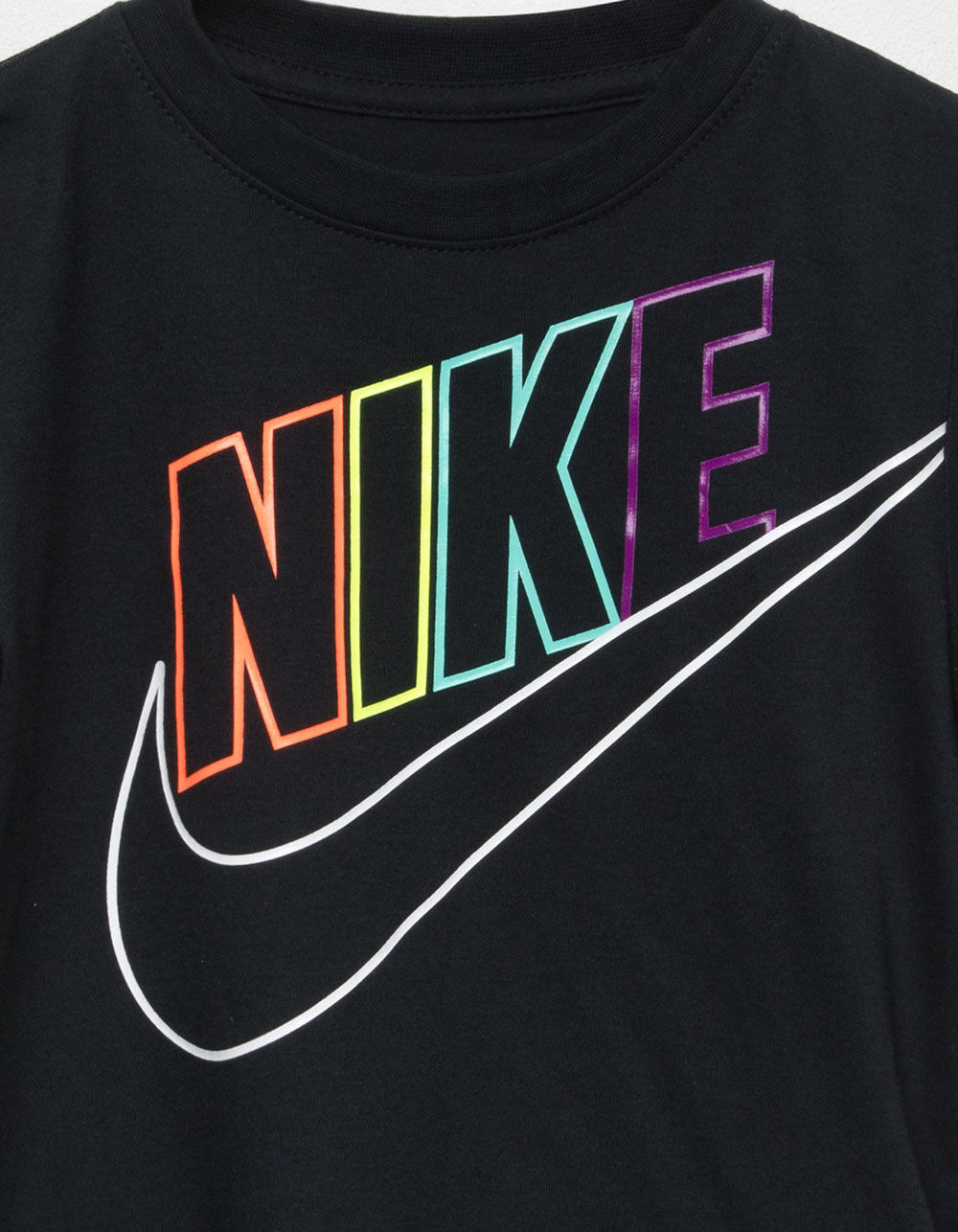 NIKE Graphic Multicolor Little Boys T-Shirt (4-7) - BLACK | Tillys