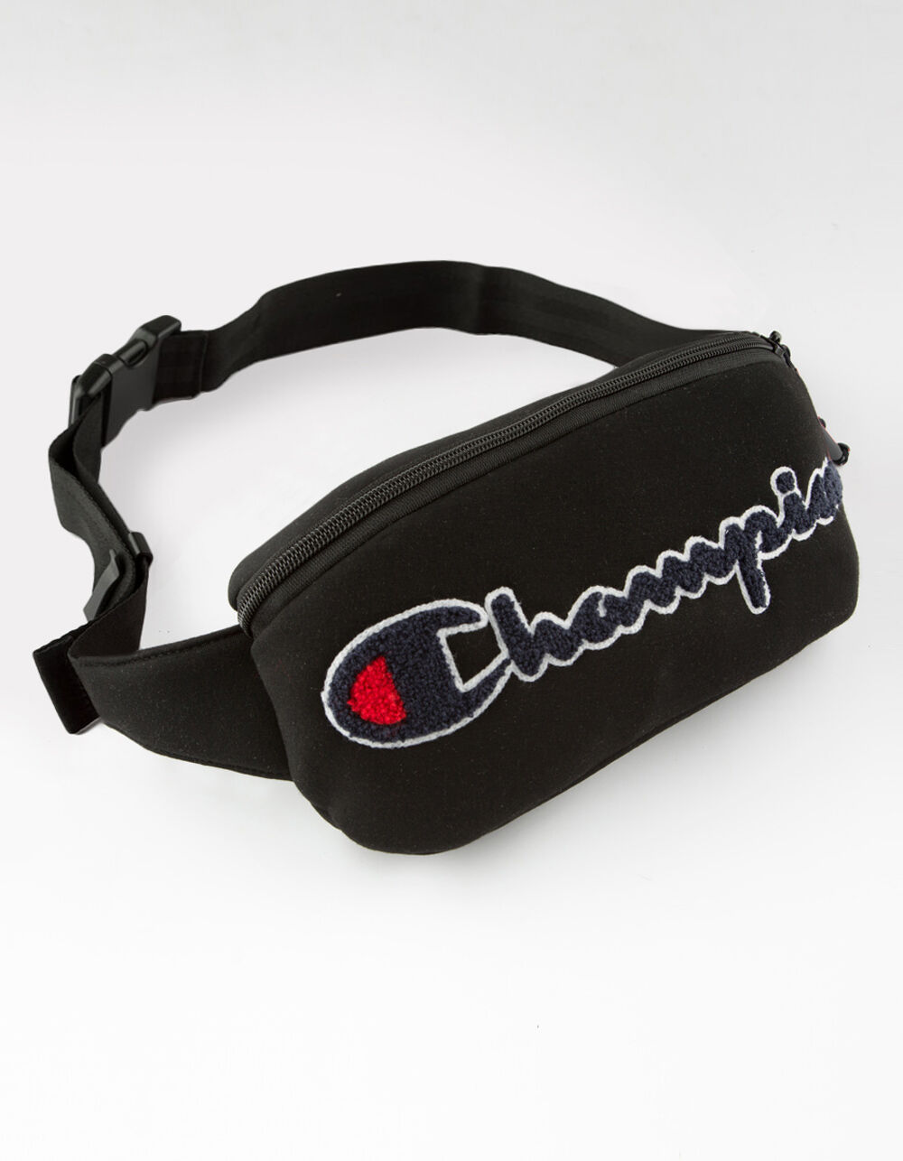 CHAMPION Prime Chenille Black Fanny Pack image number 0