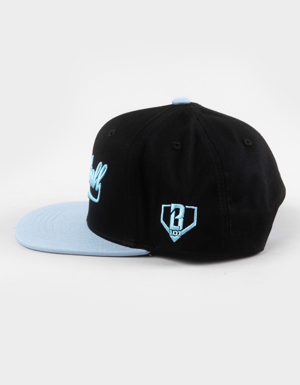 BASEBALL LIFESTLYE 101 Off Field Boys Snapback Hat - BLACK COMBO