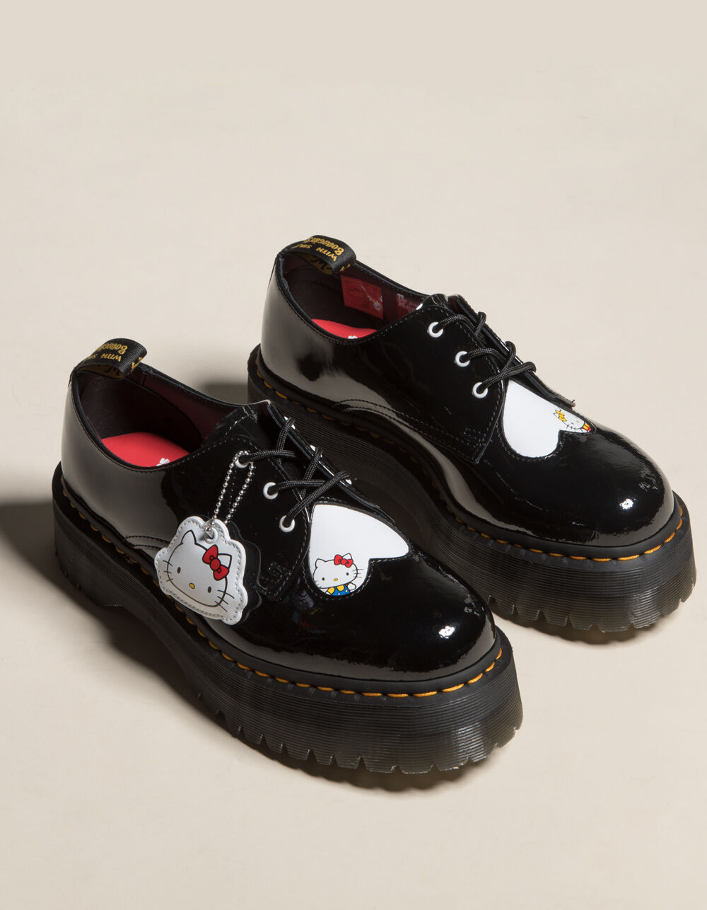 DR. MARTENS x Hello Kitty 1461 Quad Womens Shoes - BLACK | Tillys