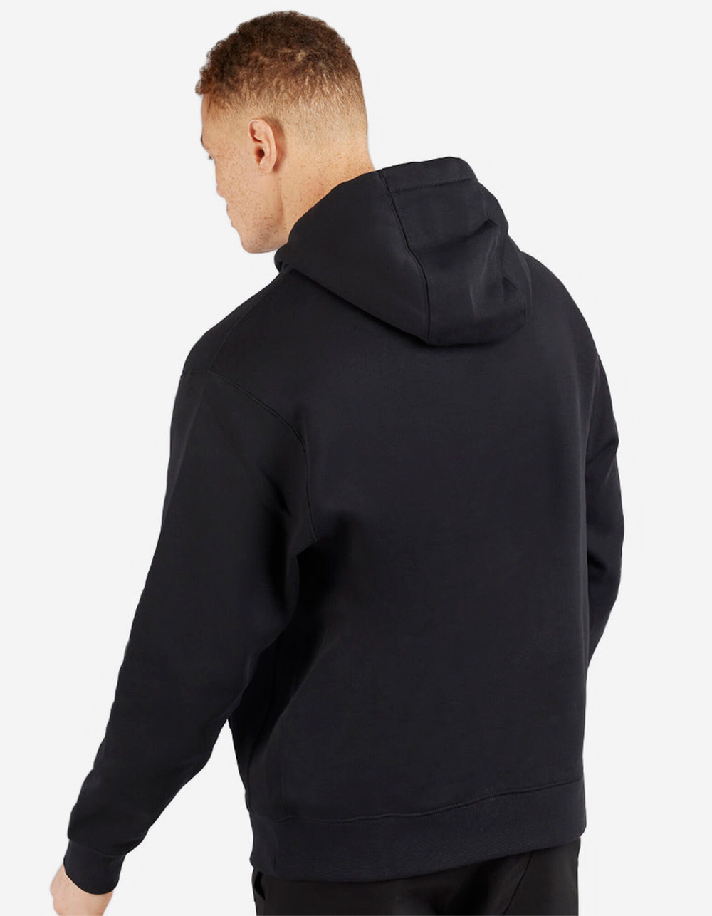 NIKE Sportswear Club Fleece Logo Mens Hoodie BLACK Tillys