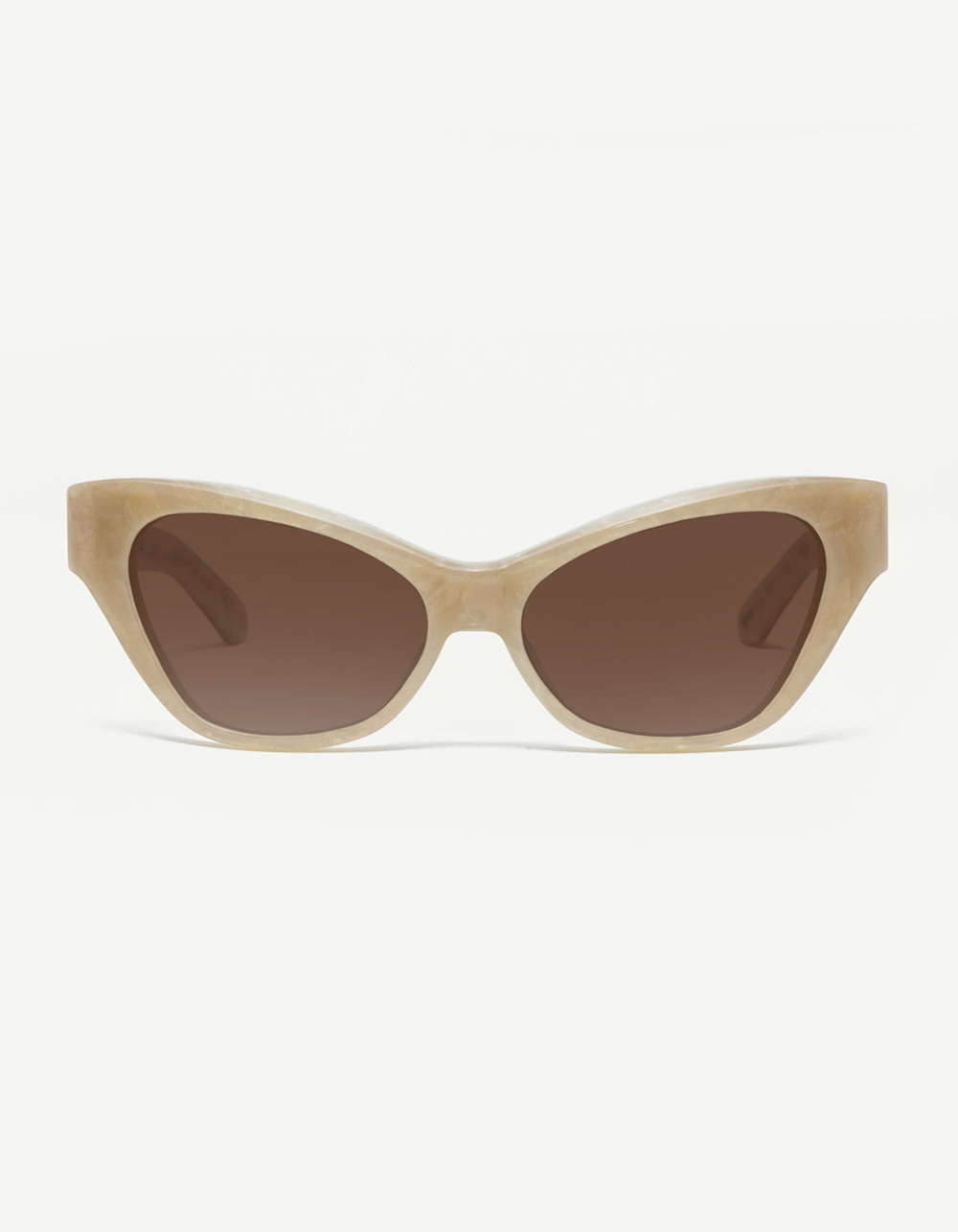 DECADE Monroe 50s Sunglasses - IVORY