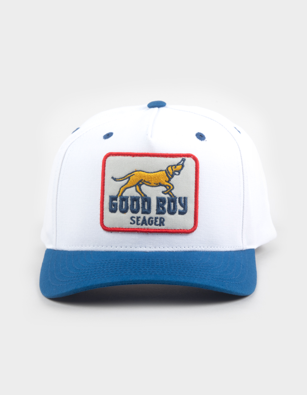 SEAGER Good Boy Snapback Hat - BLUE COMBO