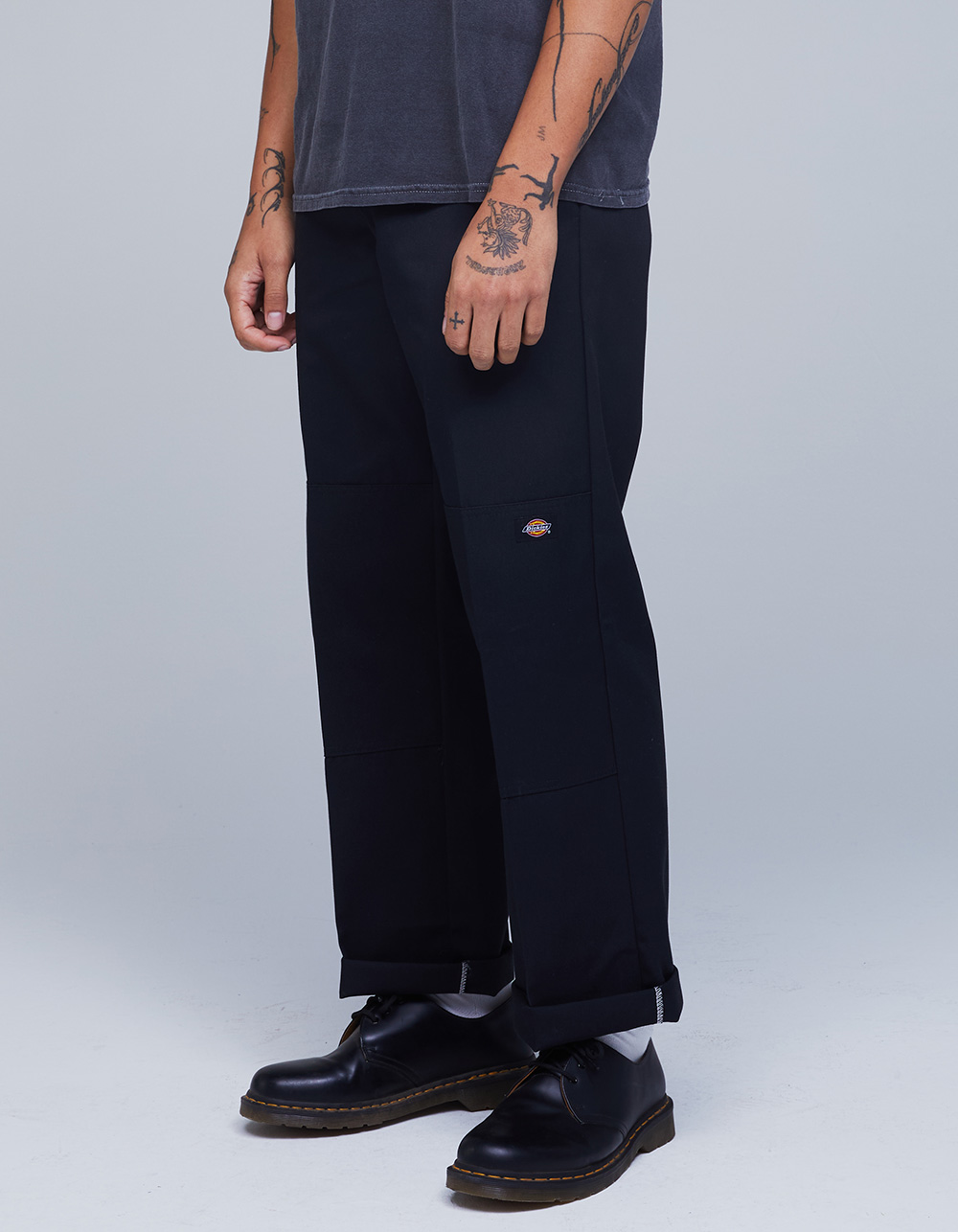 Dickies Loose Fit Double Knee Work Pant Length 30 - Dark Brown – Menu  Skateboard Shop