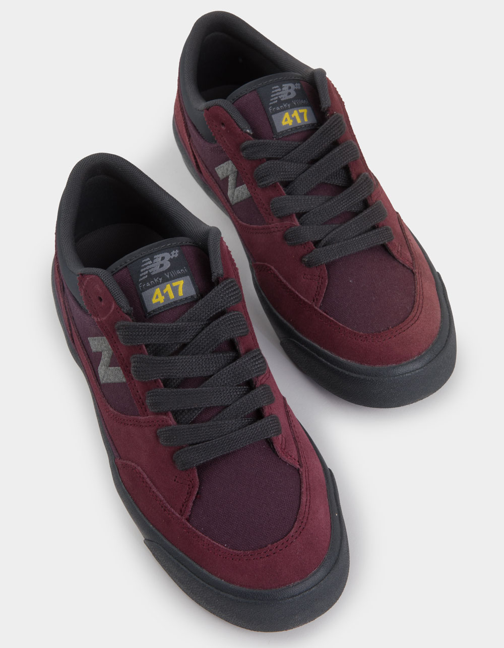 NEW BALANCE Numeric Franky Villani 417 Mens Shoes - BURGUNDY COMBO