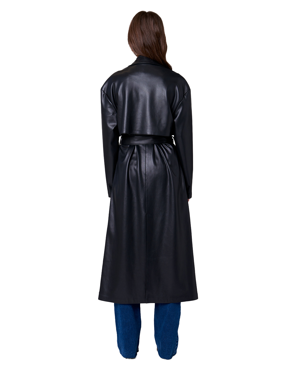 BLANK NYC Flashback Womens Coat - BLACK