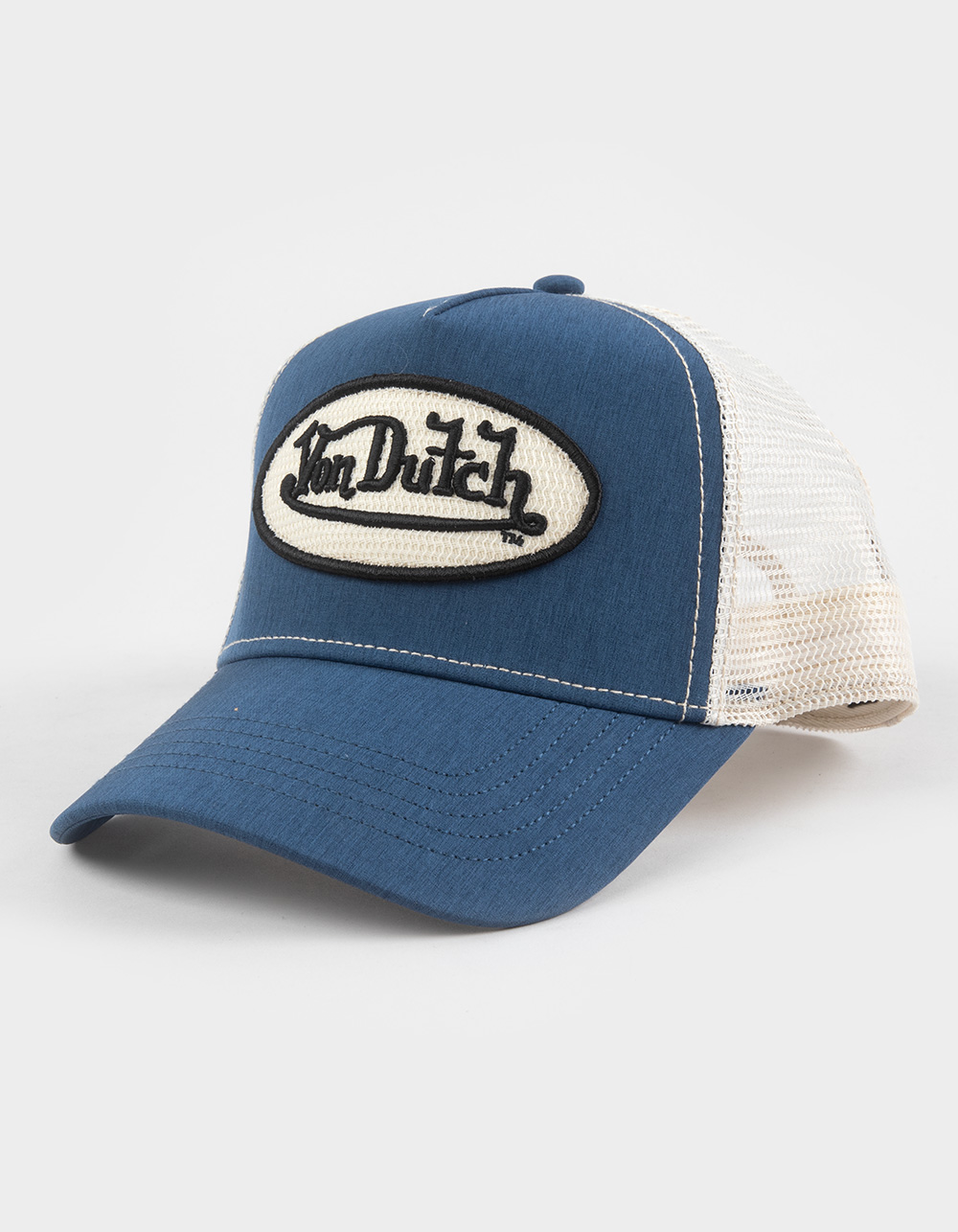 VON DUTCH Gridlock Trucker Hat - NAVY