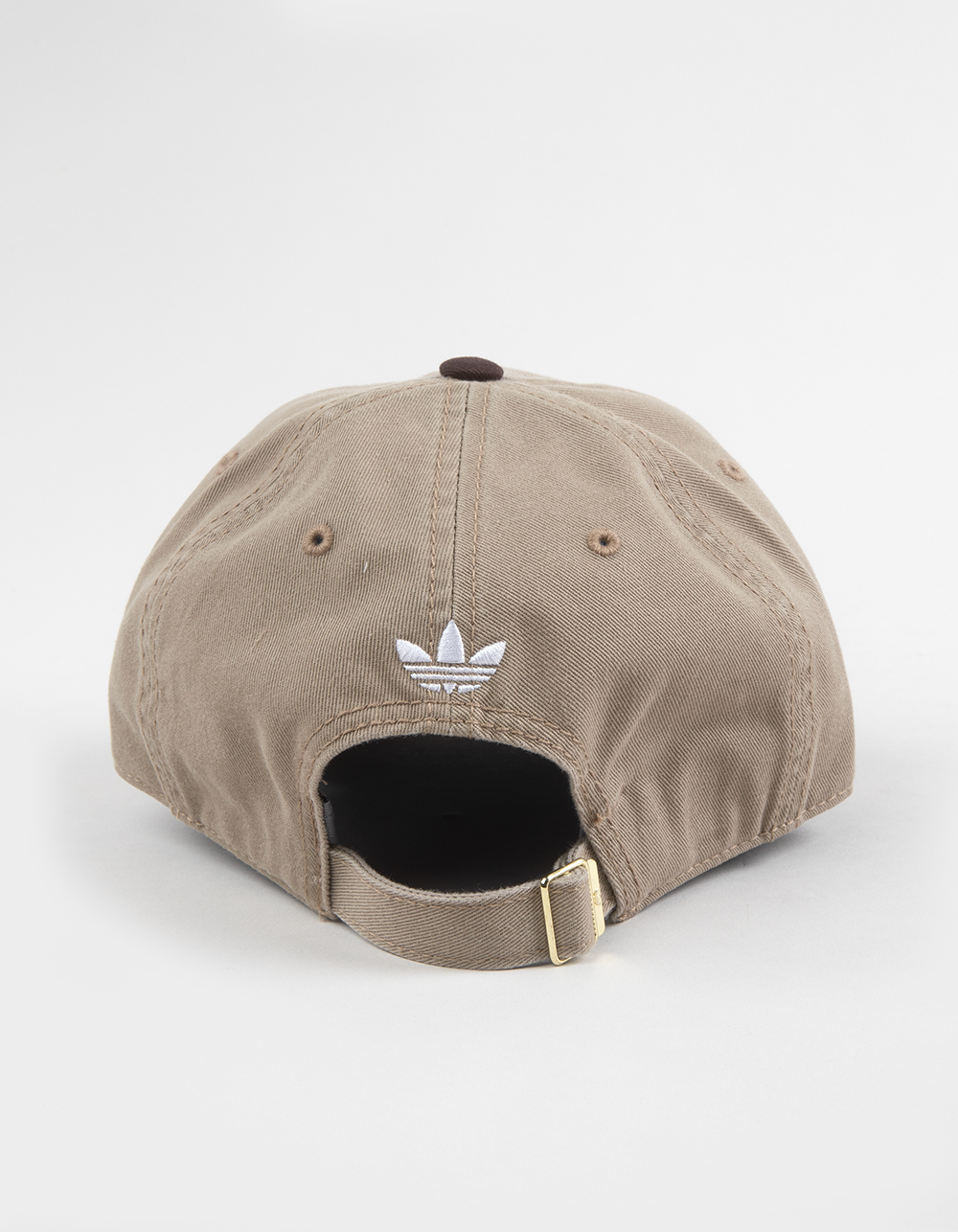 ADIDAS Originals Relaxed Trefoil Strapback Hat  - BROWN COMBO