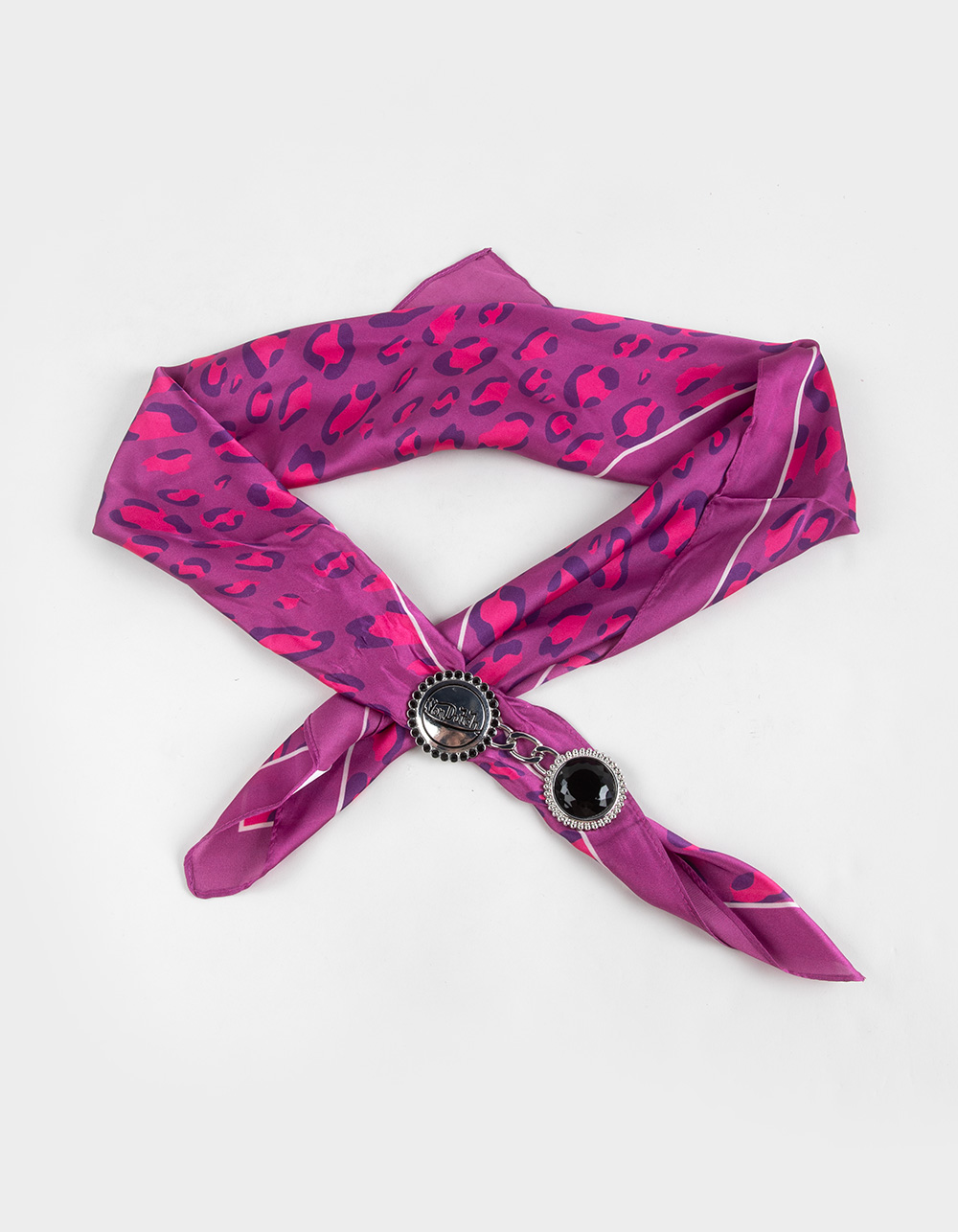 VON DUTCH Script Womens Scarf Belt - PINK