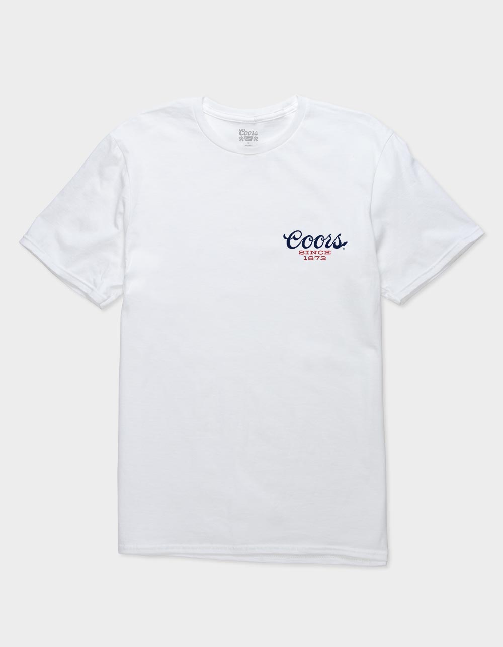 COORS Banquet Rocky Mountain Stars Unisex Tee - WHITE
