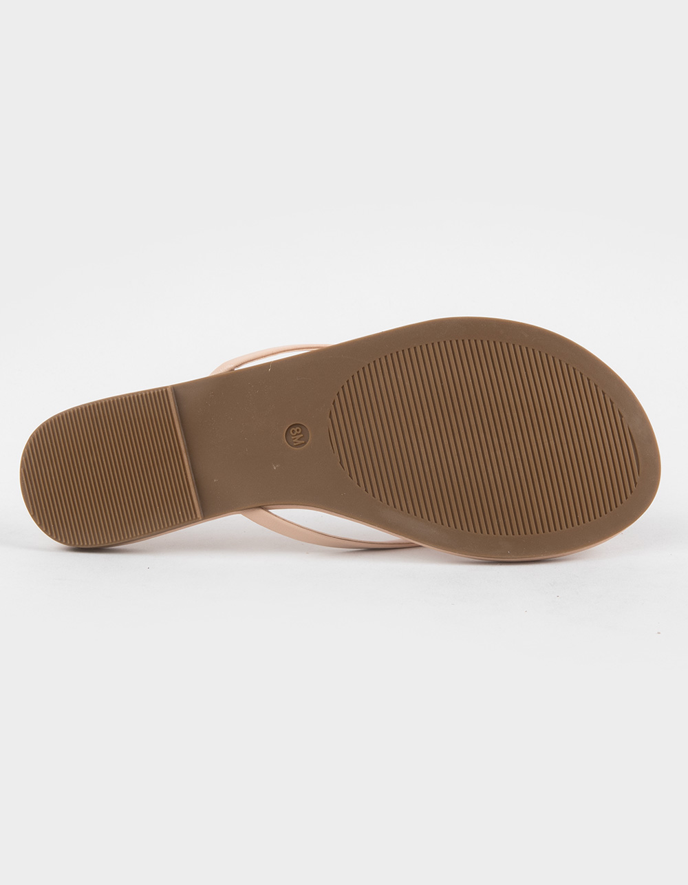 BAMBOO Squishy Womens Flip Flops - TAN