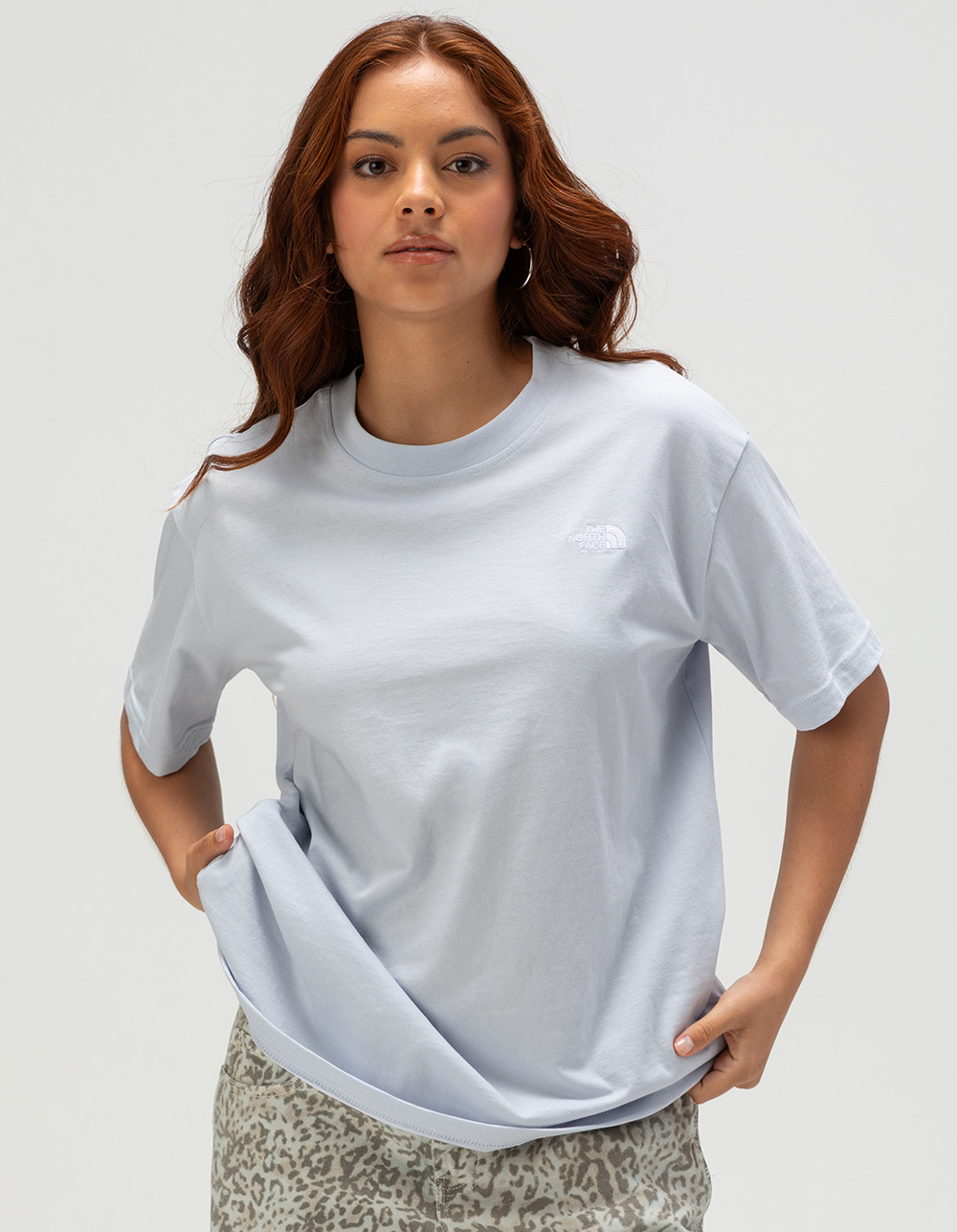 THE NORTH FACE Evolution Womens Oversized Crewneck Sweatshirt - INDIGO