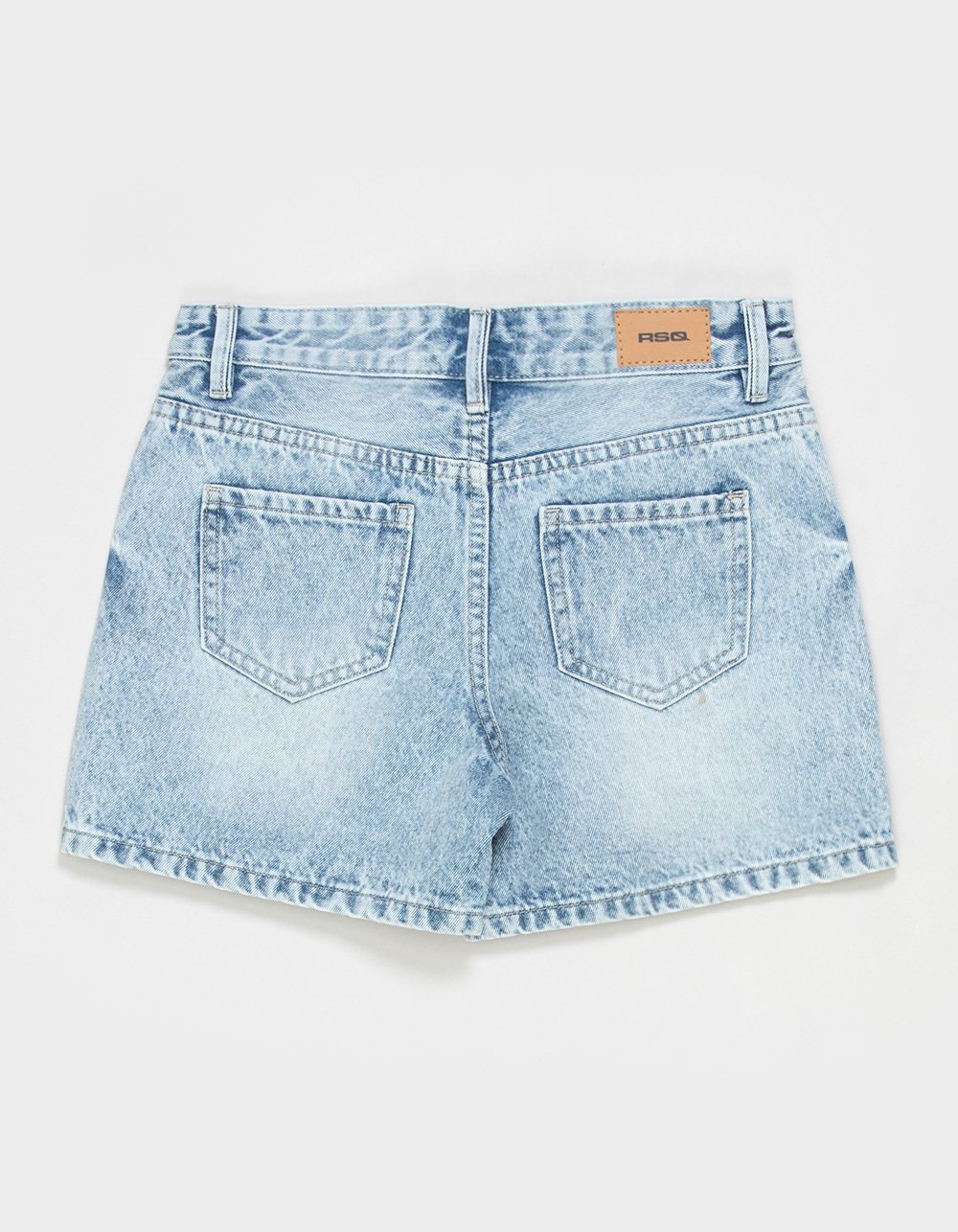 RSQ Girls Midi Shorts - LIGHT WASH