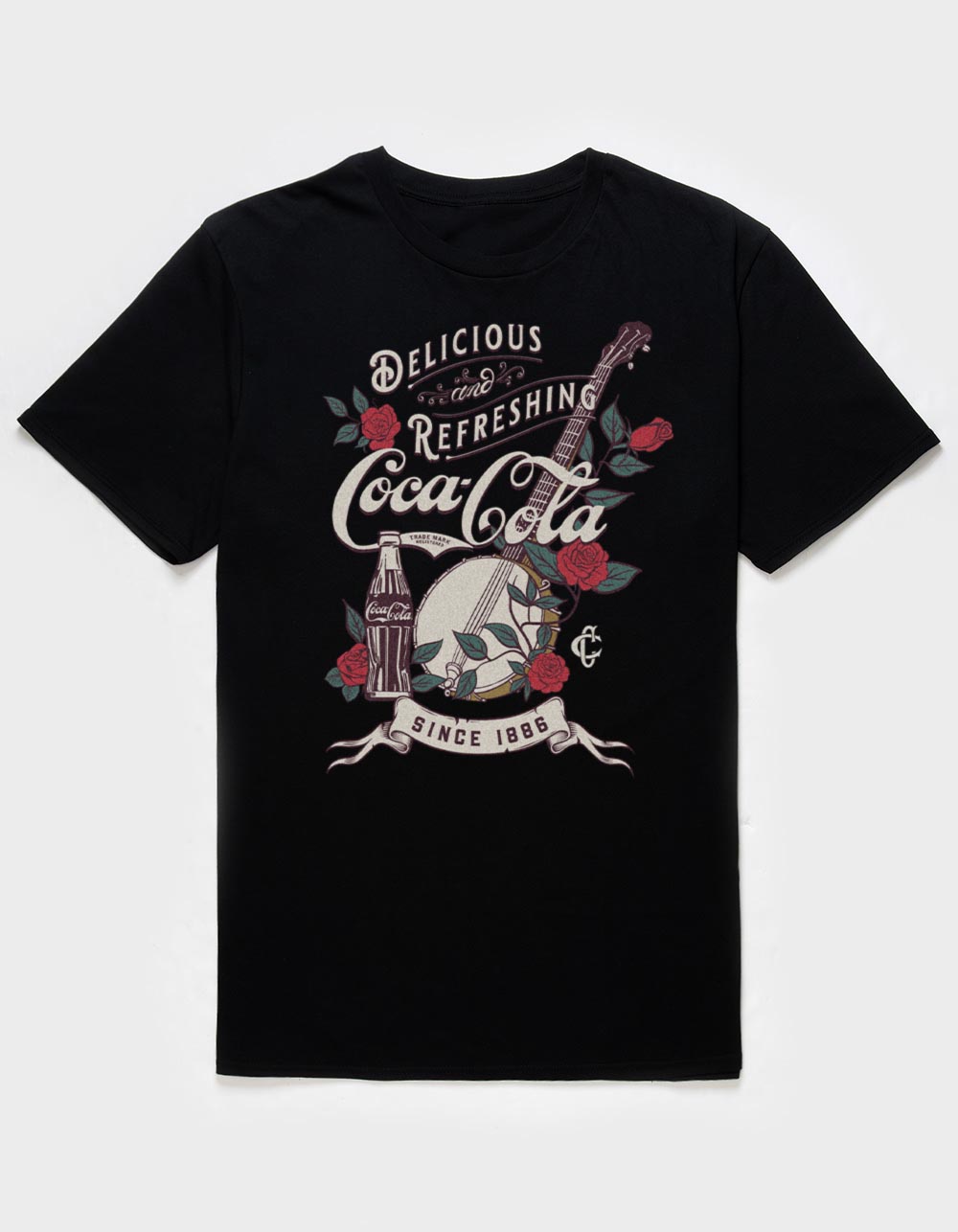 COCA-COLA The World Tour Unisex Tee - BLACK