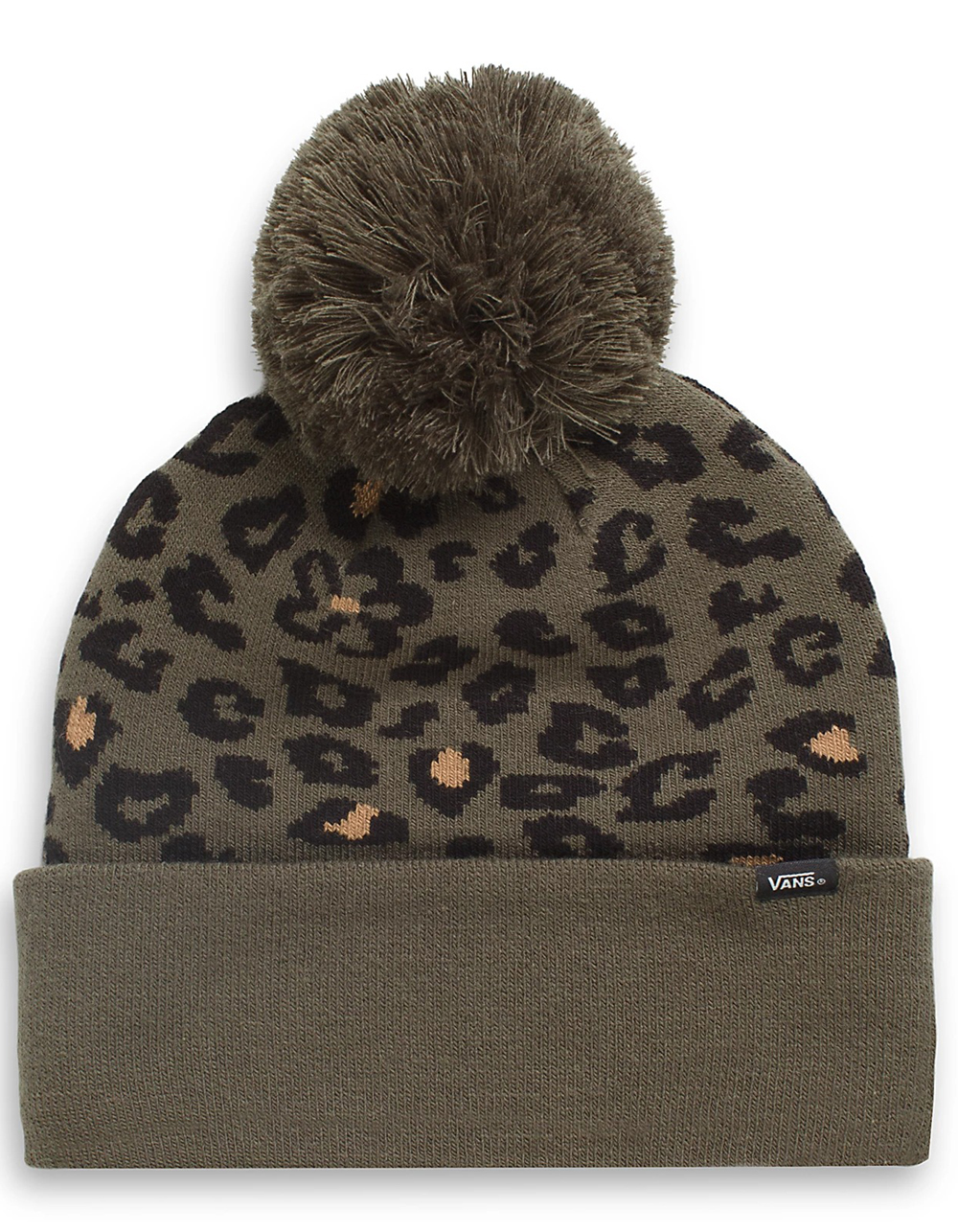 Bonnet Femme Avec Pompon HaT - Deep Olive - Vert, Neuf Avec étiquette, Style Massachusetts