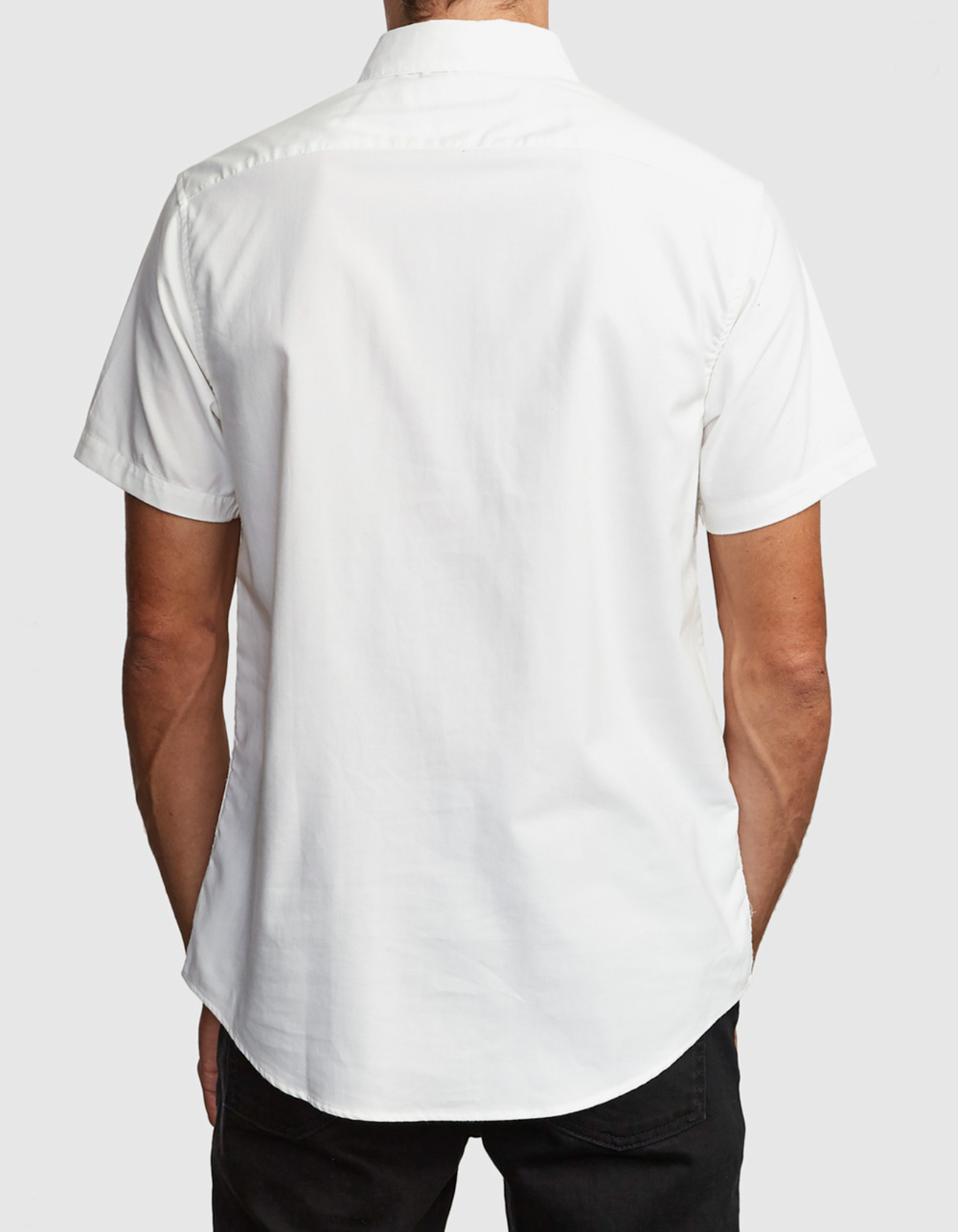 Mens Stretch Button Up Shirt 