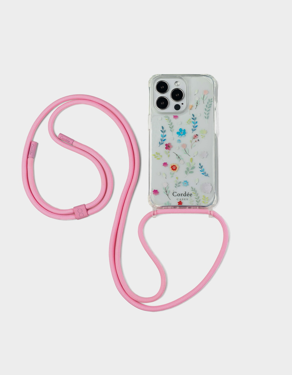 CORDEE CASES Flower Garden iPhone Pro Strap Set