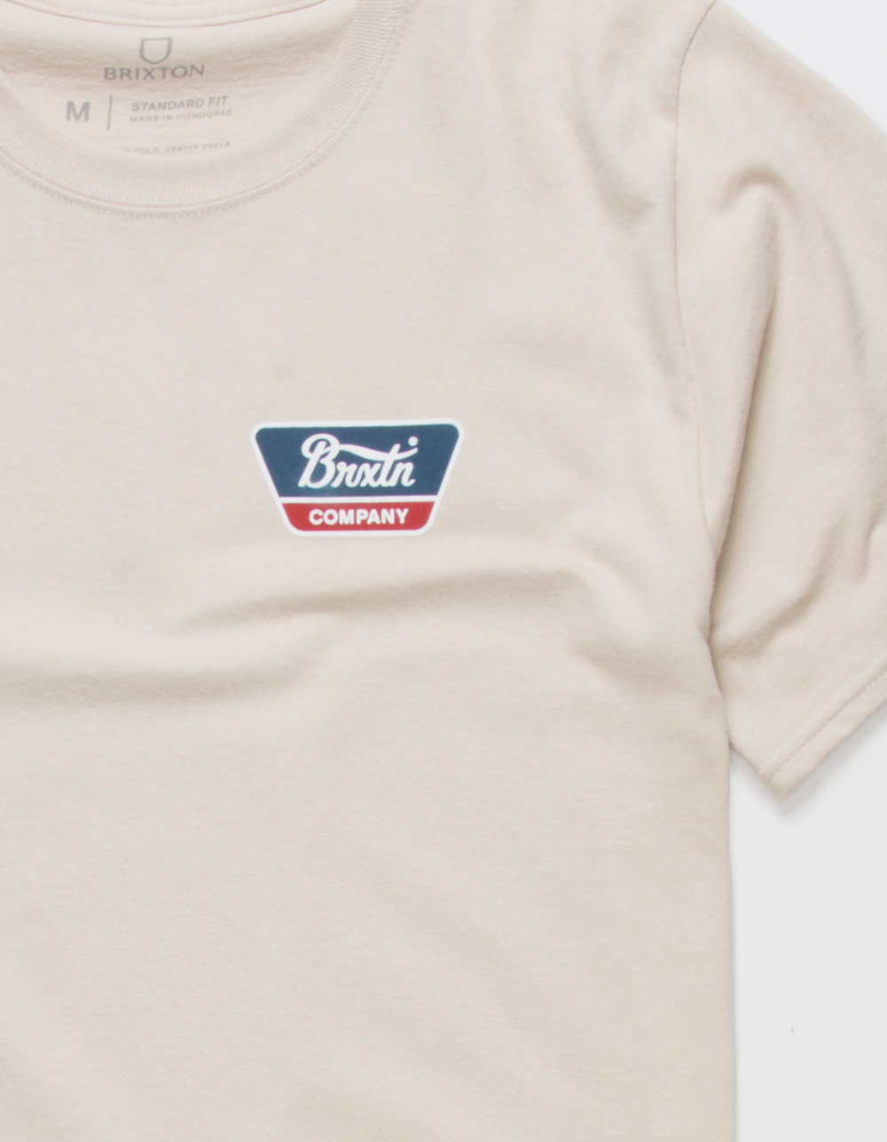BRIXTON Linwood Mens Tee - CREAM