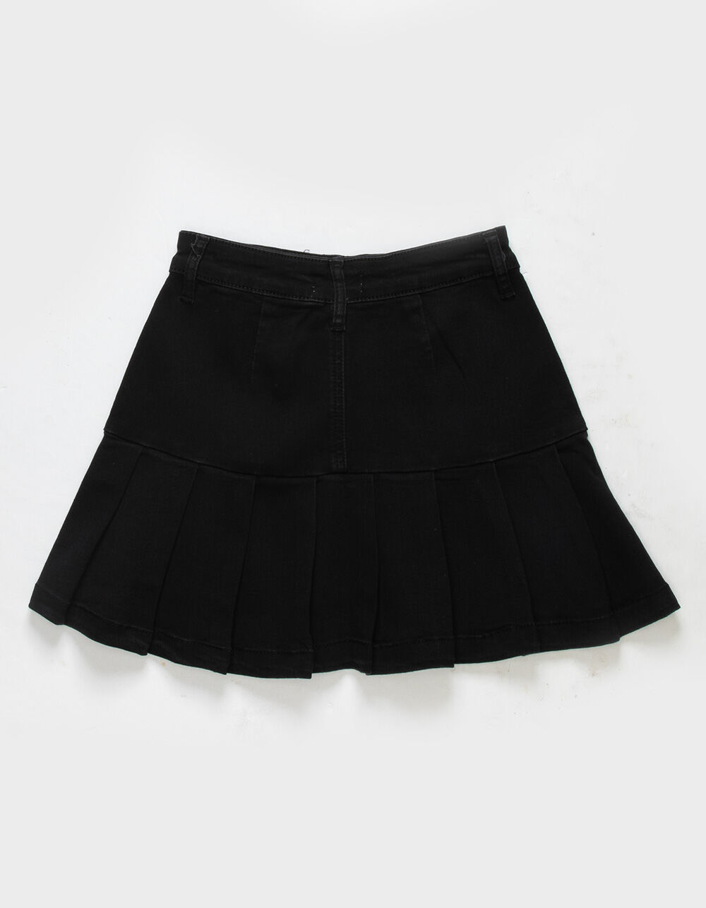 RSQ Girls Pleated Denim Cheer Skirt - BLACK | Tillys
