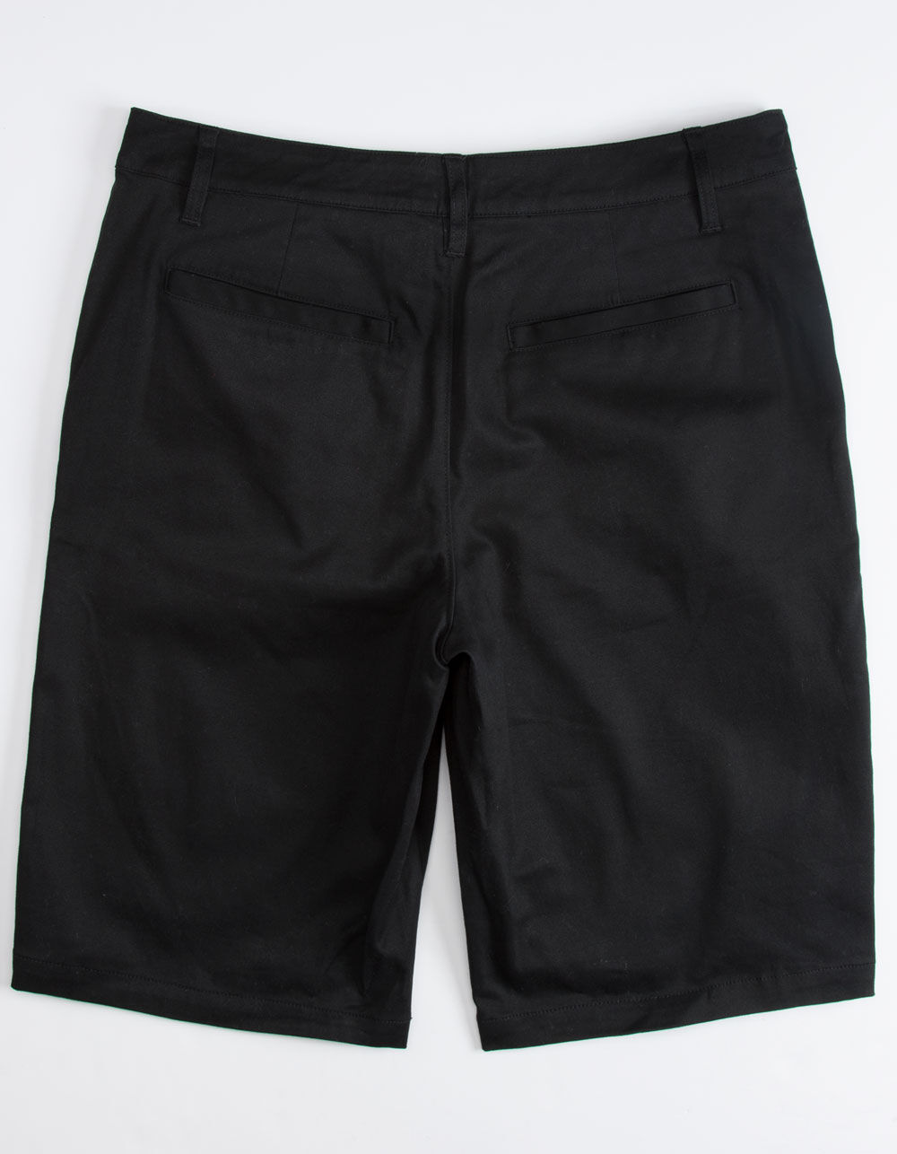 VALOR Long Black Mens Chino Shorts - BLACK | Tillys