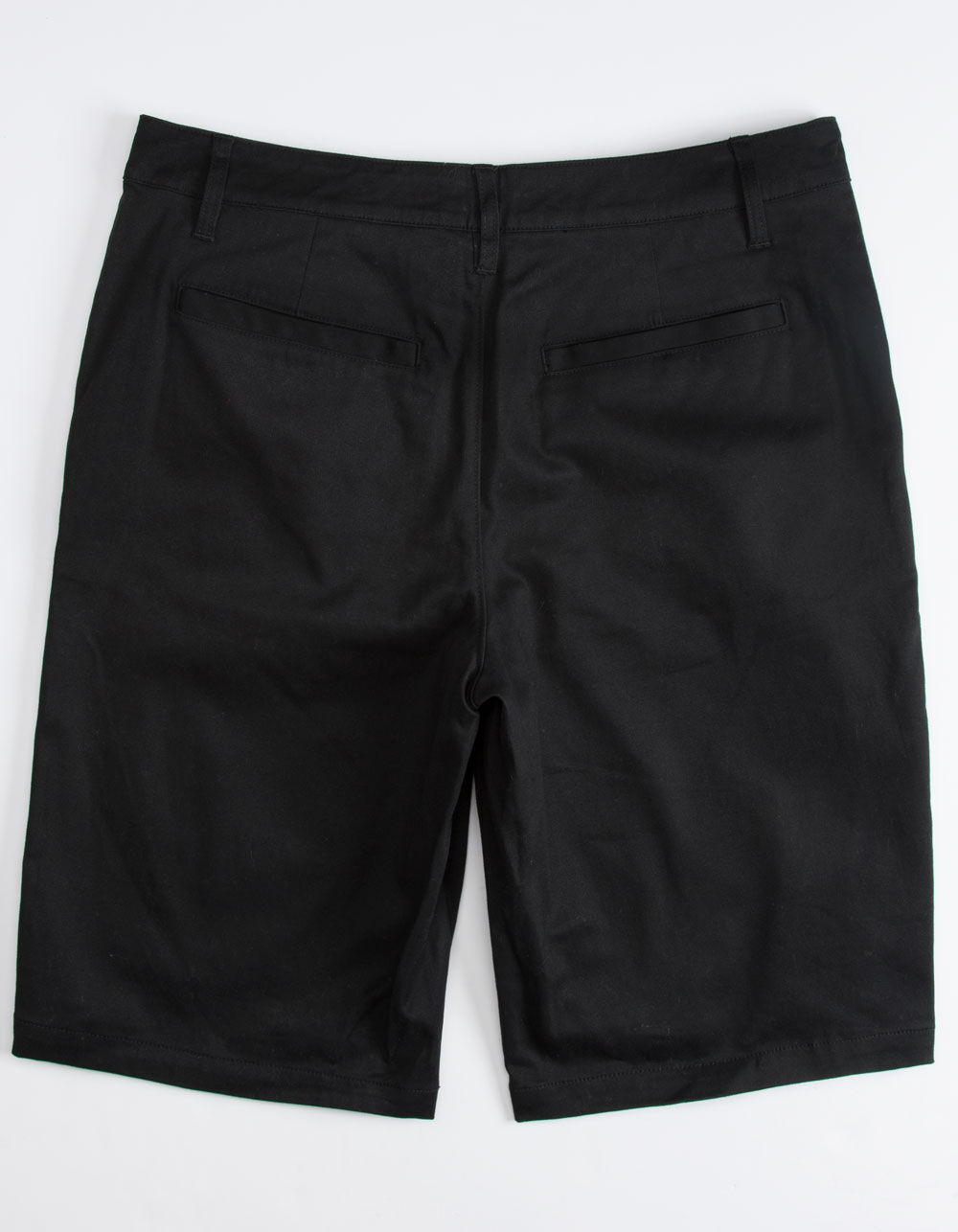 VALOR Long Black Mens Chino Shorts BLACK Tillys